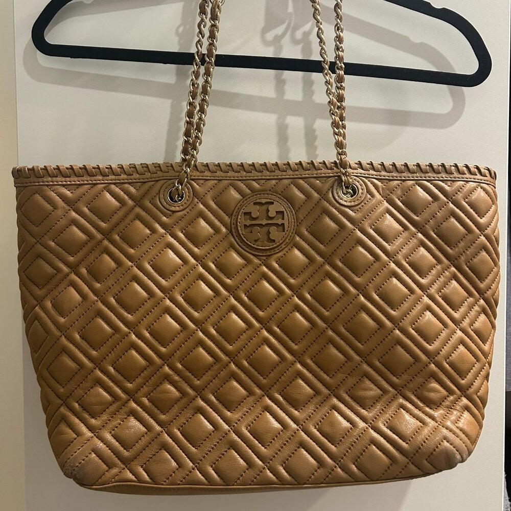 Tory Burch Marion Quilt Leather Tote